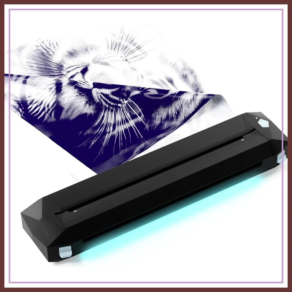 KVM Wireless Tattoo Heat Transfer Printer with LED Light, Bluetooth/USB, for Smartphones/Laptops
KVM Wireless Tattoo Heat Transfer Printer with LED Light, Bluetooth/USB, for Smartphones/Laptops