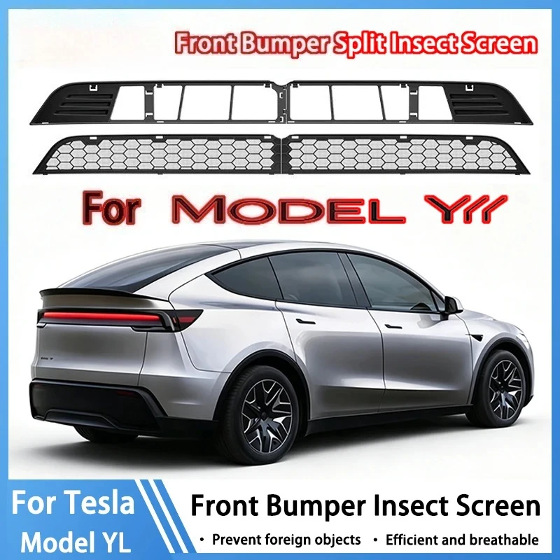 For Tesla New Model YL 2026 Launch Highland Inner Vent Grille Lower Bumper Anti Insect Net Air Inlet Anti Dust Proof Cover
For Tesla New Model YL 2026 Launch Highland Inner Vent Grille Lower Bumper Anti Insect Net Air Inlet Anti Dust Proof Cover