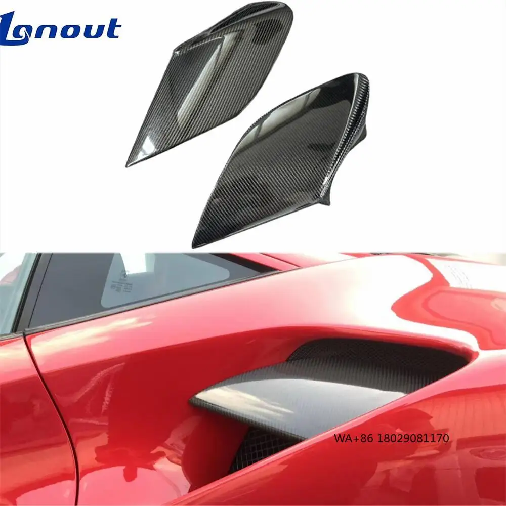 High Quality Carbon Fiber Rear Side Vent for 488 GTB Spider 2015-2018
High Quality Carbon Fiber Rear Side Vent for 488 GTB Spider 2015-2018