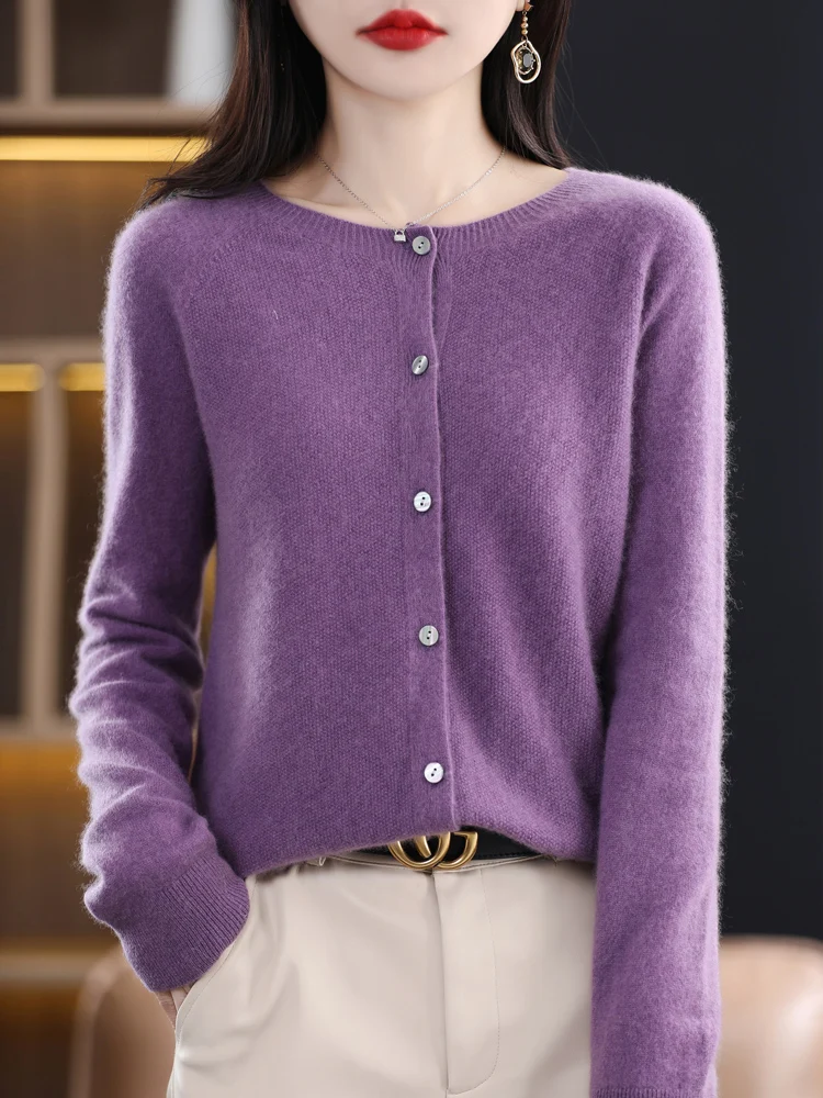 Свободный крой вязаный кардиган Женская ор Верхняя одежда круглый свитер Ne Miu Sle Повседневный удобный длинный свек Осень Зима ...
Свободный крой вязаный кардиган Женская ор Верхняя одежда круглый свитер Ne Miu Sle Повседневный удобный длинный свек Осень Зима ...