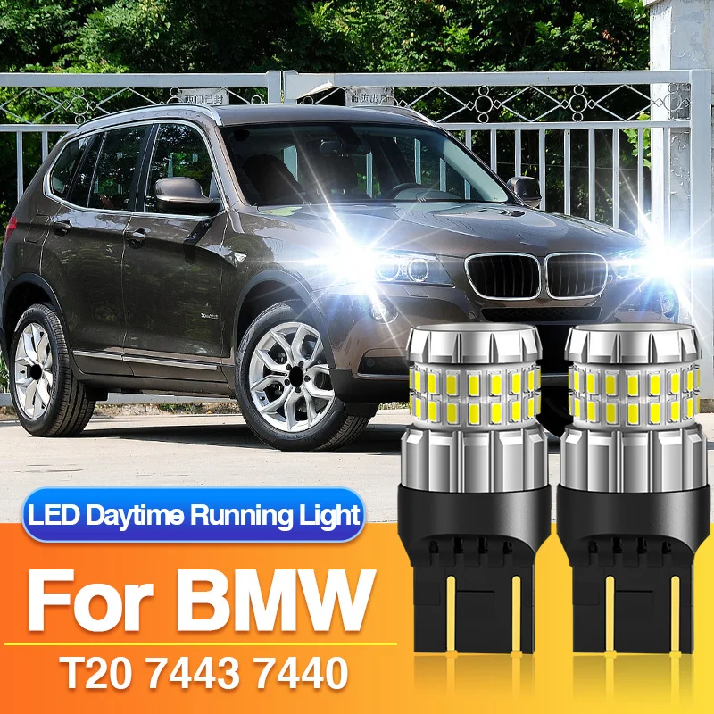 2×7443 W21/5W LED Daytime Running Light 7440 T20 Lamp for BMW X3 F25 2010-2017/X4 F26 2014-2018, W21W Day Lights Canbus 12V Bulb
2×7443 W21/5W LED Daytime Running Light 7440 T20 Lamp for BMW X3 F25 2010-2017/X4 F26 2014-2018, W21W Day Lights Canbus 12V Bulb