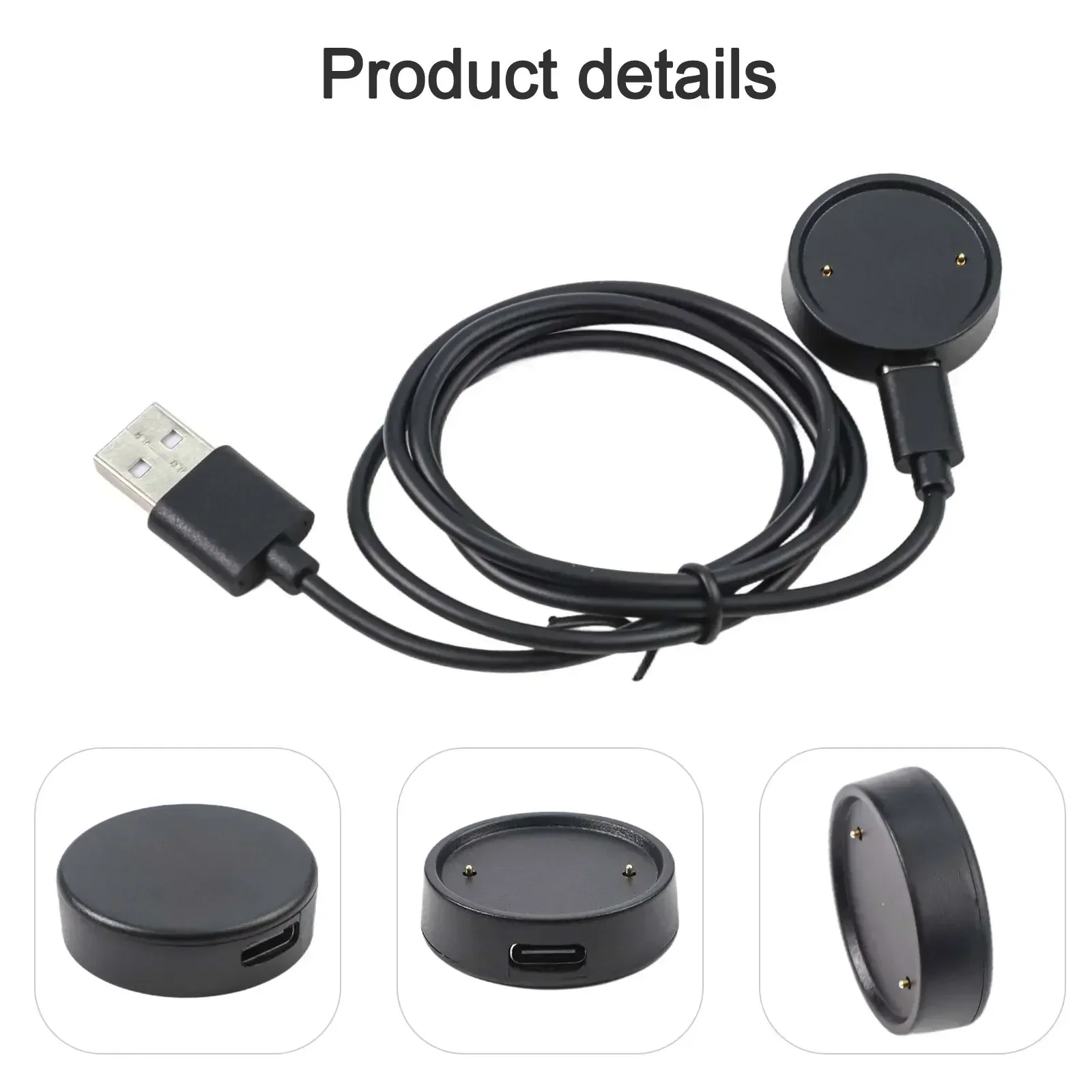 Magnetic Charger Cable For Amazfit Active2 Type-c Charging Cable Replacement Smart Watch Magnetic Charging Line Accessories
Magnetic Charger Cable For Amazfit Active2 Type-c Charging Cable Replacement Smart Watch Magnetic Charging Line Accessories