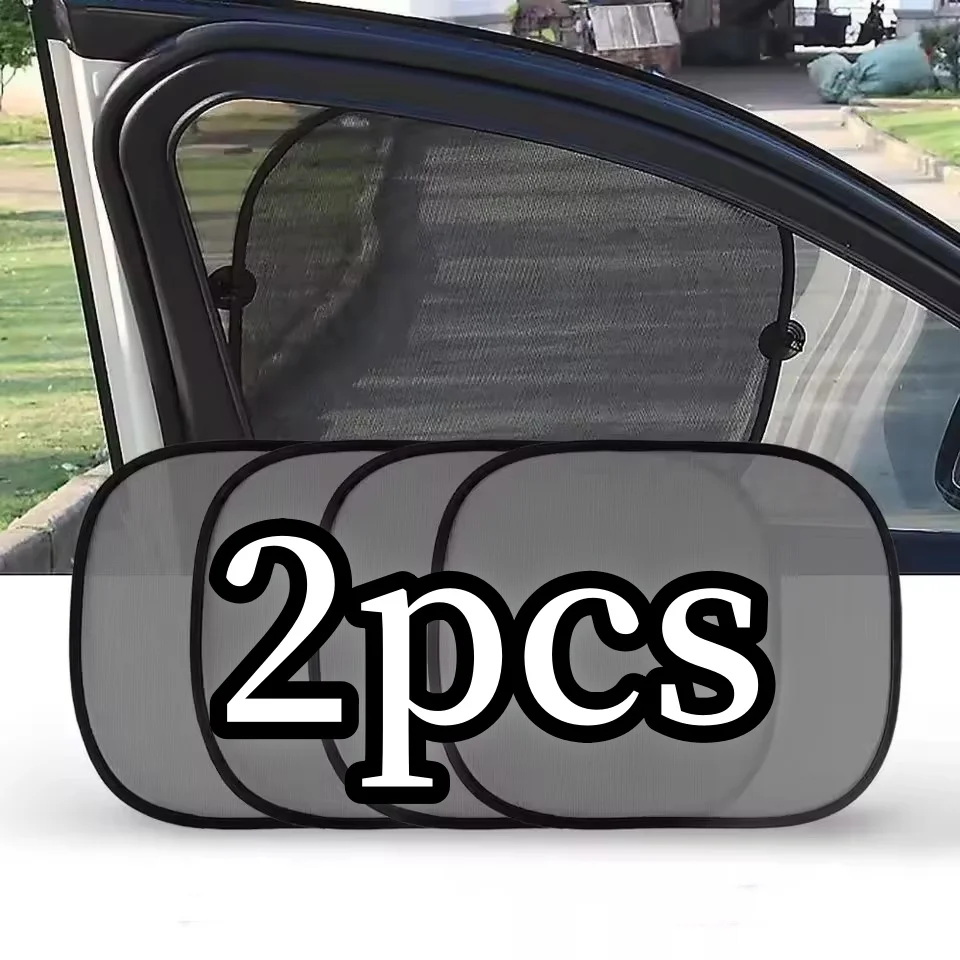 2pcs 44x36cm Car Sunshade Covers Universal Car Window Curtains Sunshade Blocker Sucker Mesh Sun Shades Visor Auto Accessories
2pcs 44x36cm Car Sunshade Covers Universal Car Window Curtains Sunshade Blocker Sucker Mesh Sun Shades Visor Auto Accessories