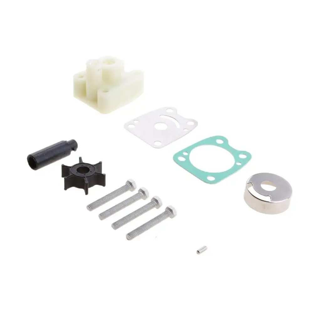 6E0-W0078-A2 Water Pump Impeller Repair Kit for Yamaha 4A & 5C 2-Stroke Outboard Motors - Great Replacement, HeavyDuty
6E0-W0078-A2 Water Pump Impeller Repair Kit for Yamaha 4A & 5C 2-Stroke Outboard Motors - Great Replacement, HeavyDuty