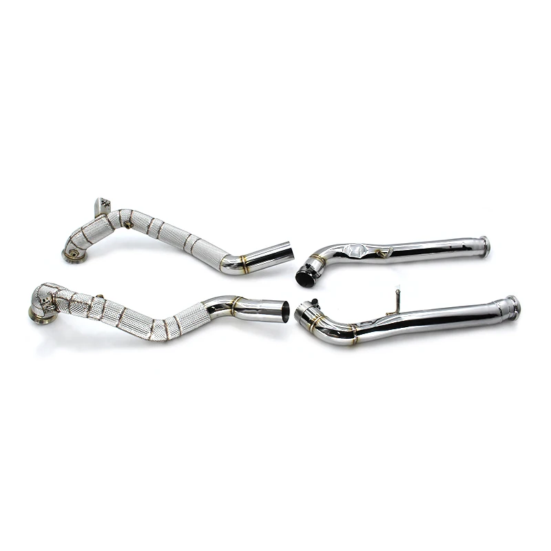 OEM Stainless Steel Exhaust System For Benz G500 G63 G65 Downpipe With Heat Shield Straight Through Pipes
OEM Stainless Steel Exhaust System For Benz G500 G63 G65 Downpipe With Heat Shield Straight Through Pipes