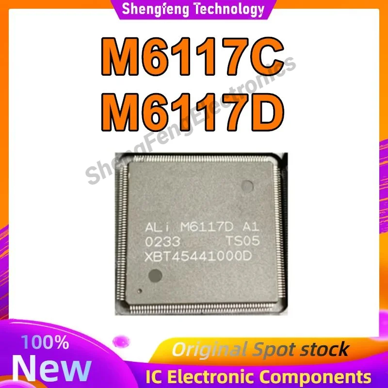 ALi M6117C ALi M6117D QFP Новые оригинальные электронные компоненты IC
ALi M6117C ALi M6117D QFP Новые оригинальные электронные компоненты IC