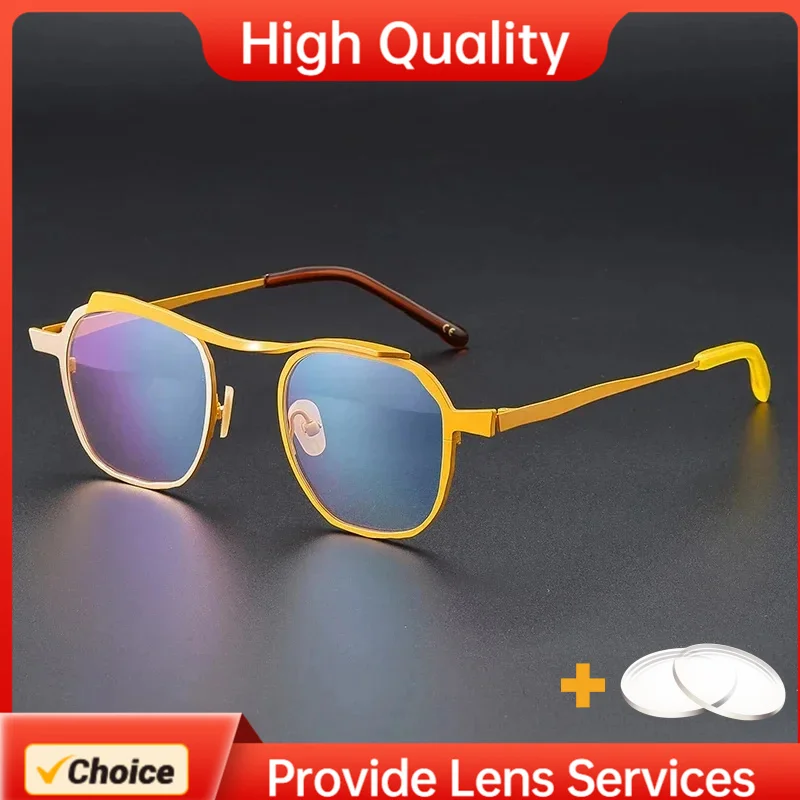 Fashion MARUYAMA Style Titanium Eyeglasses Frame MASAHIRO Dual Tone Green Silver for Men Women Street Wear Myopia Lenses MM0091
Fashion MARUYAMA Style Titanium Eyeglasses Frame MASAHIRO Dual Tone Green Silver for Men Women Street Wear Myopia Lenses MM0091