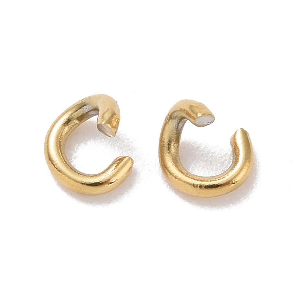 200pcs Ion Plating(IP) 304 Stainless Steel Open Jump Rings Golden 19/20/21 Gauge for Making DIY Jewelry Earring Bracelet Finding
200pcs Ion Plating(IP) 304 Stainless Steel Open Jump Rings Golden 19/20/21 Gauge for Making DIY Jewelry Earring Bracelet Finding