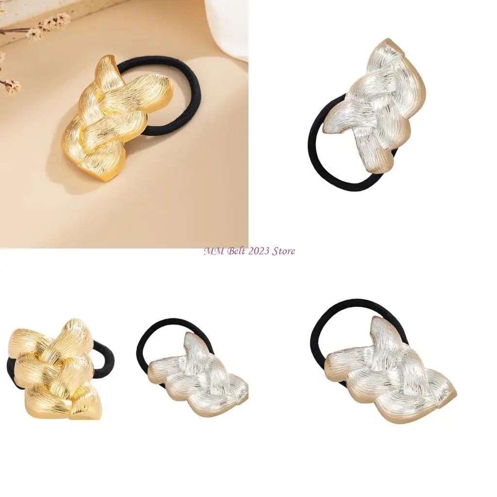49ME Trendy Metal Braid Hairband Hair Styling Accessory For Women Elastic Comfortable Headwear for Leisure Wear
49ME Trendy Metal Braid Hairband Hair Styling Accessory For Women Elastic Comfortable Headwear for Leisure Wear