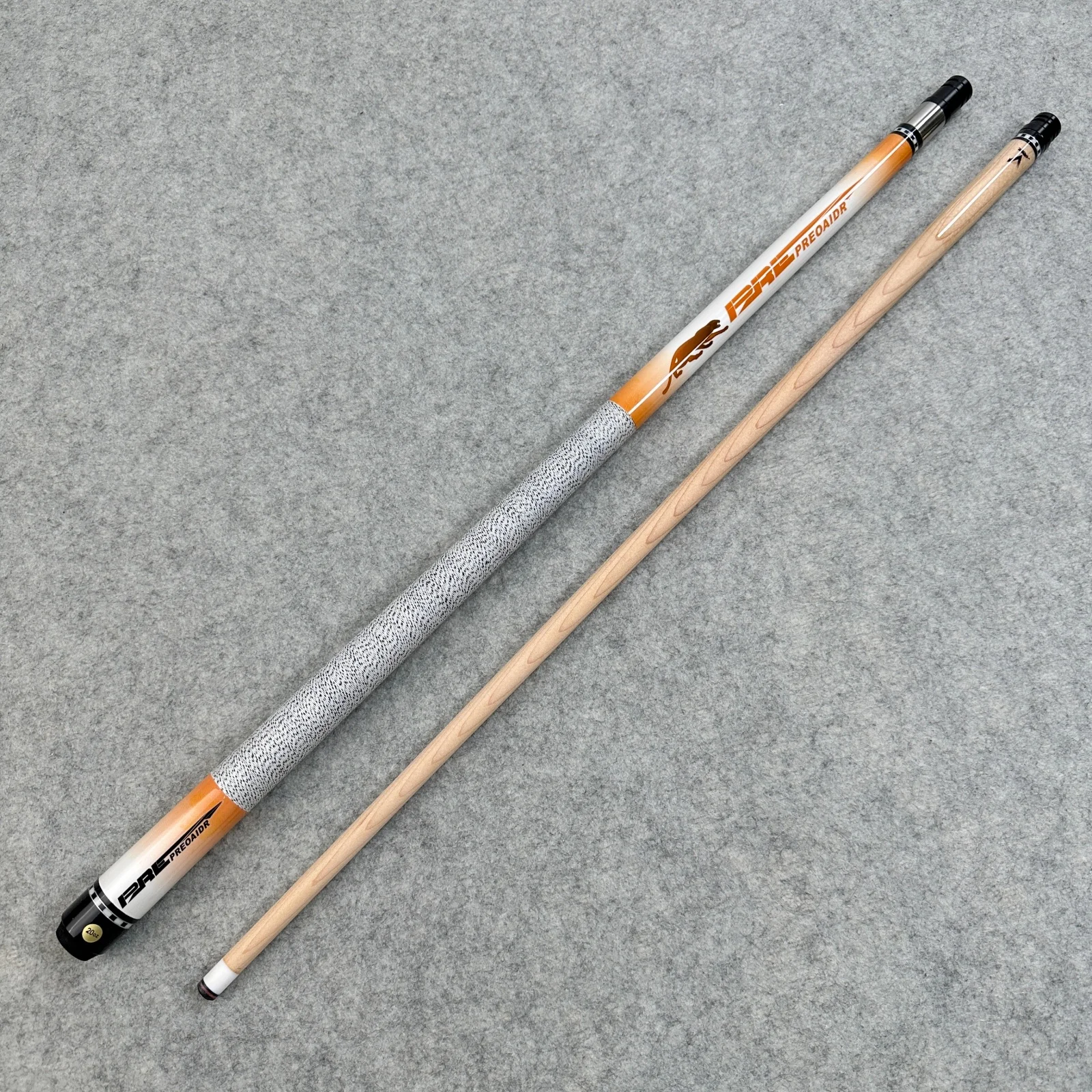 1pc Premium Orange Maple Pool Cue 1/2 Split Billiard Stick, 19oz-20oz Weight, 13mm Tip, Wrapped Non-Slip Grip, Quick Screw Joint
1pc Premium Orange Maple Pool Cue 1/2 Split Billiard Stick, 19oz-20oz Weight, 13mm Tip, Wrapped Non-Slip Grip, Quick Screw Joint
