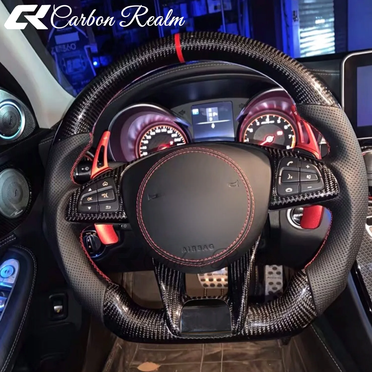 Real Carbon Fiber Steering Wheel For Mercedes Benz AMG W205 C63 E63 A250 C43 W212 W213 W176 C300 S500 GT A CLS CLA GLB GLA GLC
Real Carbon Fiber Steering Wheel For Mercedes Benz AMG W205 C63 E63 A250 C43 W212 W213 W176 C300 S500 GT A CLS CLA GLB GLA GLC