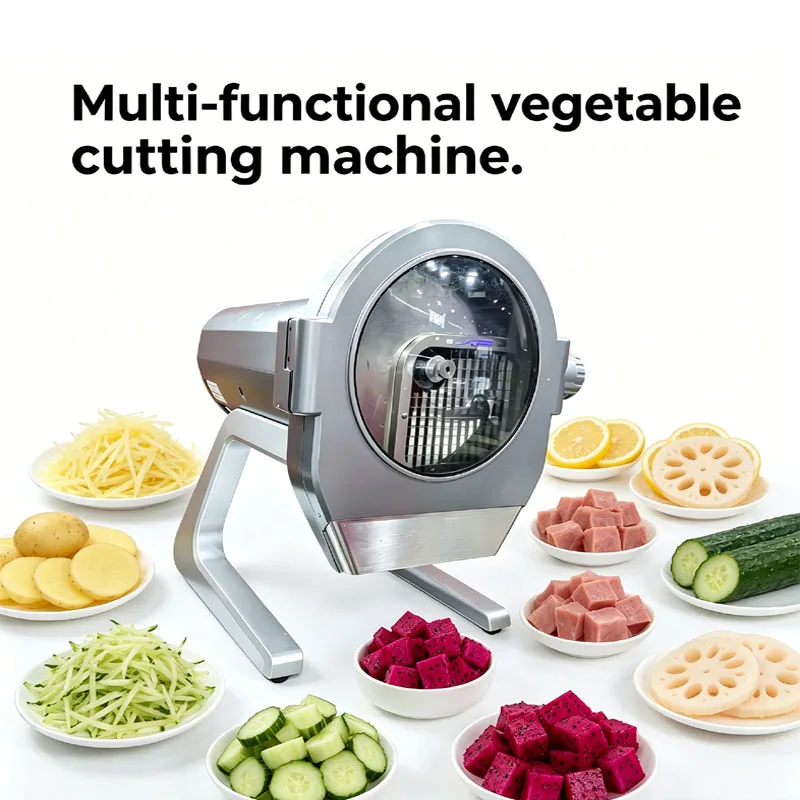 Automatic Desktop Commercial Vegetable Cutter Electric Drive Potato Radish Carrot Slice Shred Dice Vegetable Cutting Machine
Automatic Desktop Commercial Vegetable Cutter Electric Drive Potato Radish Carrot Slice Shred Dice Vegetable Cutting Machine