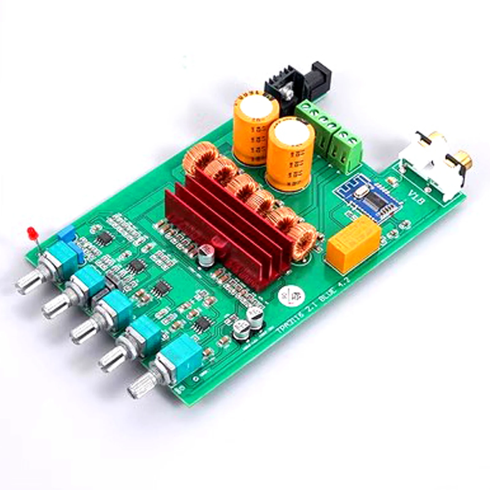 Плата цифрового усилителя TPA3116D2 2,1 50 Вт * 2 + 100 Вт/сабвуфер Bluetooth 5,0
Плата цифрового усилителя TPA3116D2 2,1 50 Вт * 2 + 100 Вт/сабвуфер Bluetooth 5,0