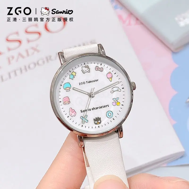 Оригинальные часы Sanrio для женщин, наручные часы Hello Kitty для девочек, подарки на день рождения, кавайные часы
Оригинальные часы Sanrio для женщин, наручные часы Hello Kitty для девочек, подарки на день рождения, кавайные часы