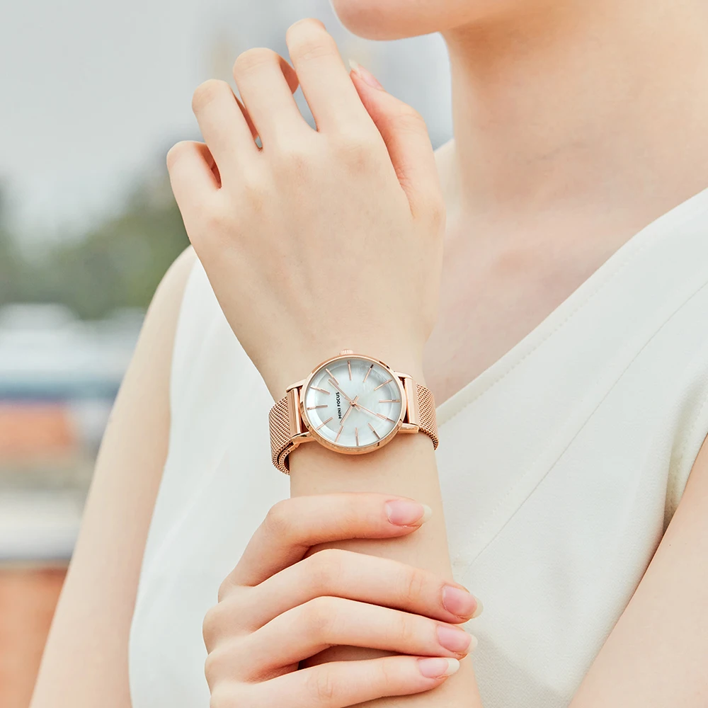 MINI FOCUS MF0257L Quartz Clock Lady Waterproof Dress Watch Women's Steel Mesh Analog Watch Relogio Feminino
MINI FOCUS MF0257L Quartz Clock Lady Waterproof Dress Watch Women's Steel Mesh Analog Watch Relogio Feminino