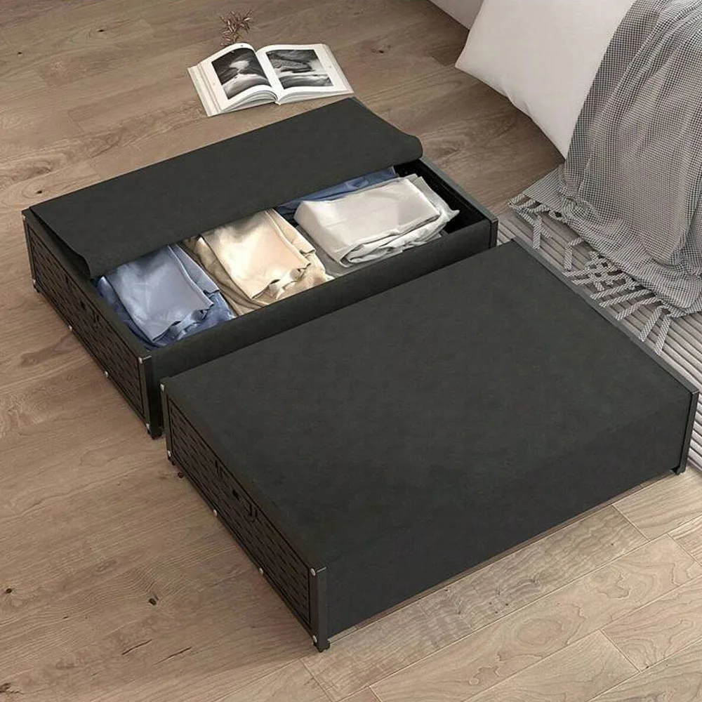 Under Bed Shoe Storage Containers with Wheels Durable Handles Large Capacity Underbed Storage Drawer for Towel Clothes Blanket
Under Bed Shoe Storage Containers with Wheels Durable Handles Large Capacity Underbed Storage Drawer for Towel Clothes Blanket 