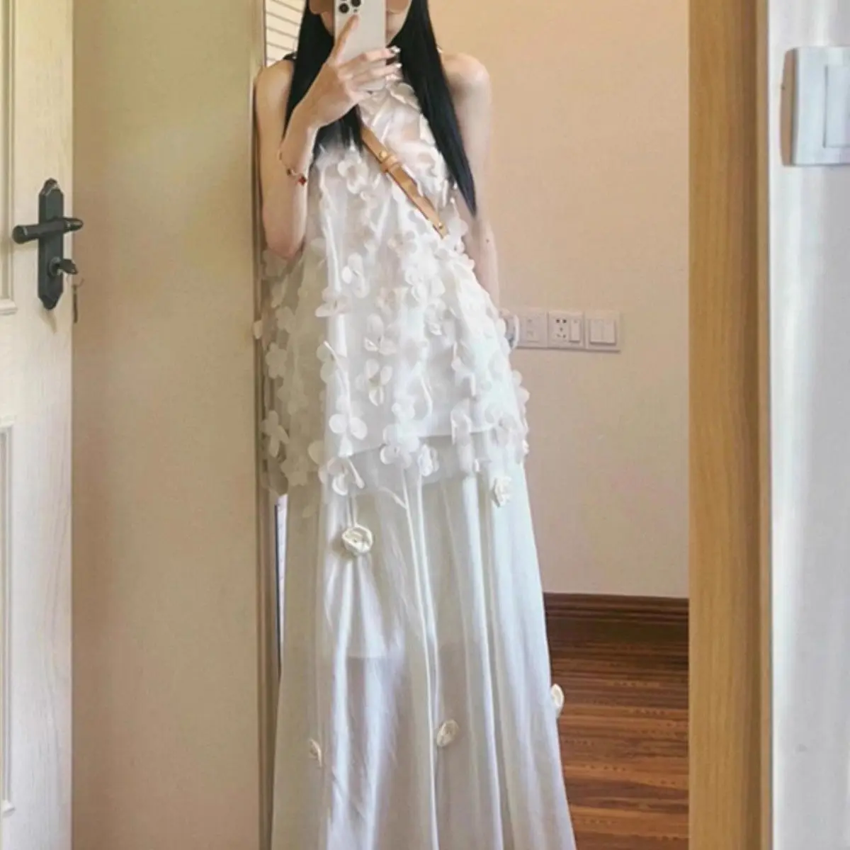 Two Piece Sets Womens Outifits Summer New High-end Designed Niche Three-dimensional Flower Sleeveless Top+high Waist Slim Skirt
Two Piece Sets Womens Outifits Summer New High-end Designed Niche Three-dimensional Flower Sleeveless Top+high Waist Slim Skirt