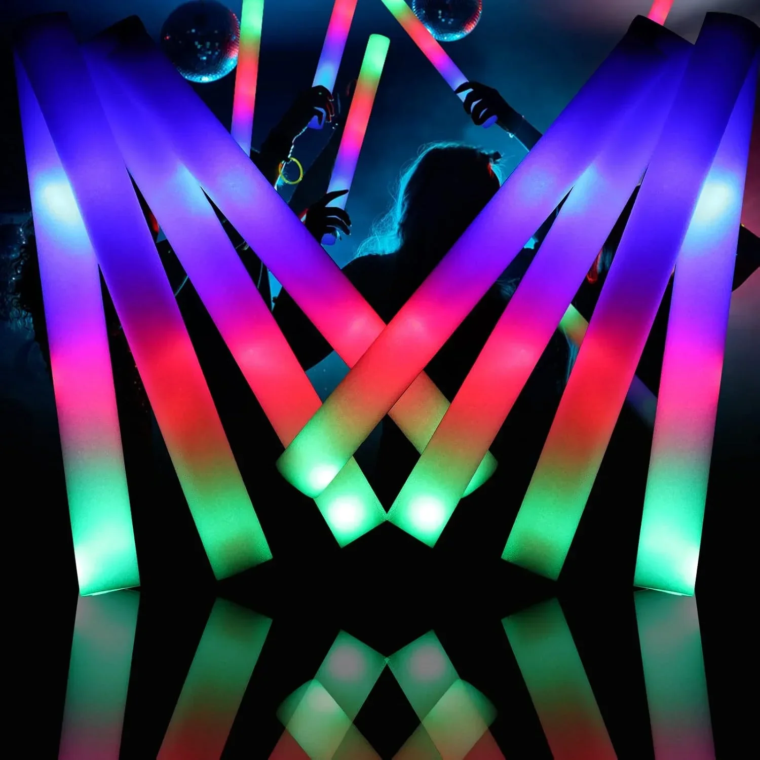 1-50 шт. флуоресцентные светящиеся палочки, объемные яркие RGB светящиеся пенопластовые полюсы, подходят для новогоднего карнавала, вечеринок, вечеринок
1-50 шт. флуоресцентные светящиеся палочки, объемные яркие RGB светящиеся пенопластовые полюсы, подходят для новогоднего карнавала, вечеринок, вечеринок
