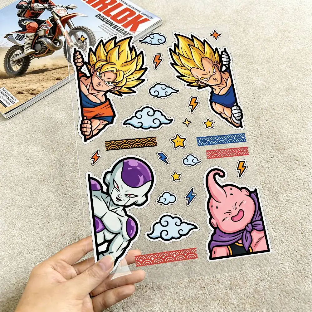 DRAGON BALL GOKU Reflective motorcycle stickers, 3M safety warning at night in the dark scooter helmets
DRAGON BALL GOKU Reflective motorcycle stickers, 3M safety warning at night in the dark scooter helmets