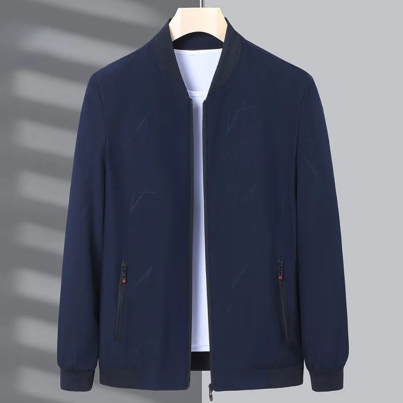 Casual Solid Color Jackets for Middle-aged Men In Spring Autumn Fashion Bomber Jacket and Coats Men's Clothing Streetwear Q524
Casual Solid Color Jackets for Middle-aged Men In Spring Autumn Fashion Bomber Jacket and Coats Men's Clothing Streetwear Q524
