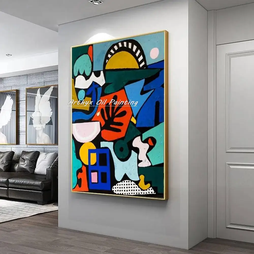 Arthyx,Hand Painted Reproduction Abstract Famous Oil Paintings On Canvas,Modern Wall Art Picture For Living Room Home Decoration
Arthyx,Hand Painted Reproduction Abstract Famous Oil Paintings On Canvas,Modern Wall Art Picture For Living Room Home Decoration