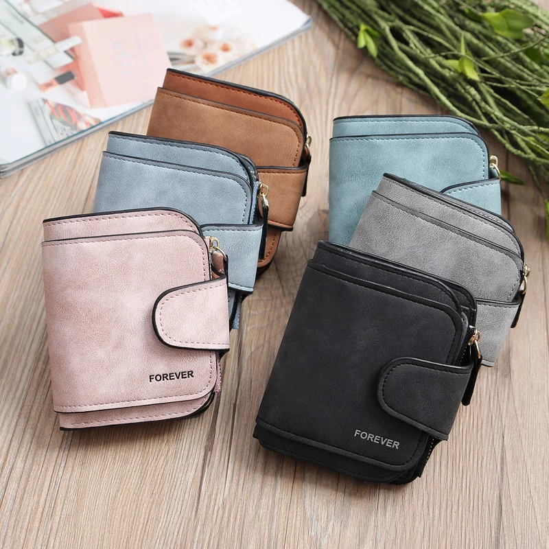Frosted PU Leather Women's Wallet Short Small Coin Purse Large Capacity Money Bag Multi-Slot ID Credit Card Holder Clutch Bags
Frosted PU Leather Women's Wallet Short Small Coin Purse Large Capacity Money Bag Multi-Slot ID Credit Card Holder Clutch Bags