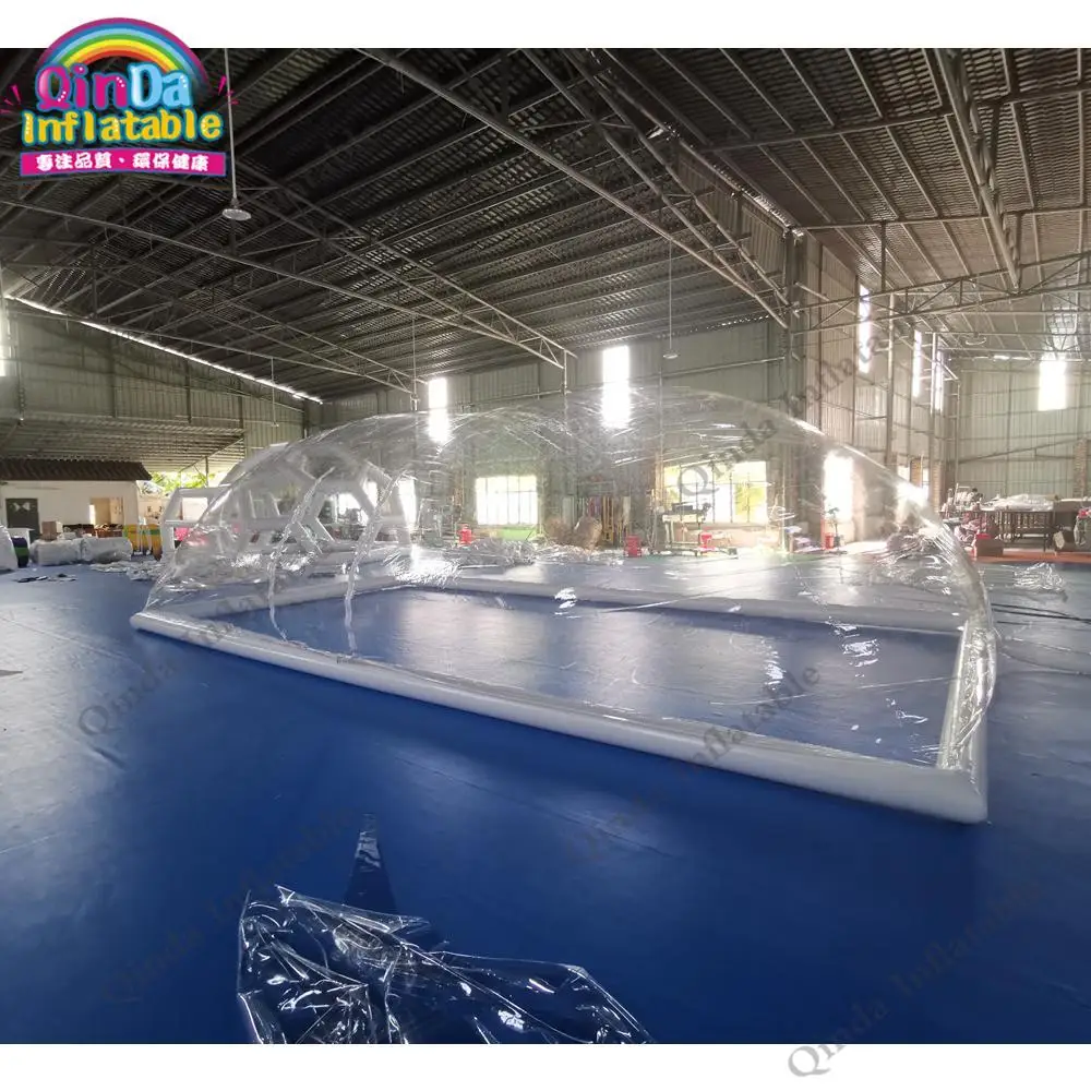 Shipping Free Transparent Dome Inflatable Bubble Tent 7X4x3m Inflatable Pool Cover Tent For Swimming Pool
Shipping Free Transparent Dome Inflatable Bubble Tent 7X4x3m Inflatable Pool Cover Tent For Swimming Pool