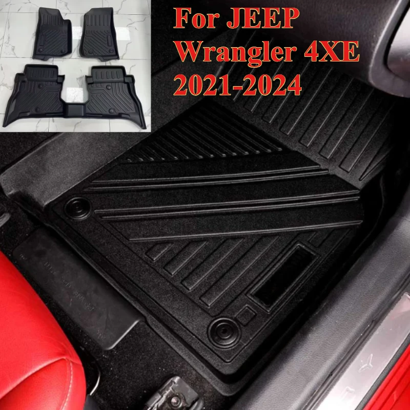 3D TPE Left Hand Driver Car Floor Mat for JEEP Wrangler 4XE 2021-2024 Car Mat Floor Liner Carpet Automobile Interior Accessories
3D TPE Left Hand Driver Car Floor Mat for JEEP Wrangler 4XE 2021-2024 Car Mat Floor Liner Carpet Automobile Interior Accessories