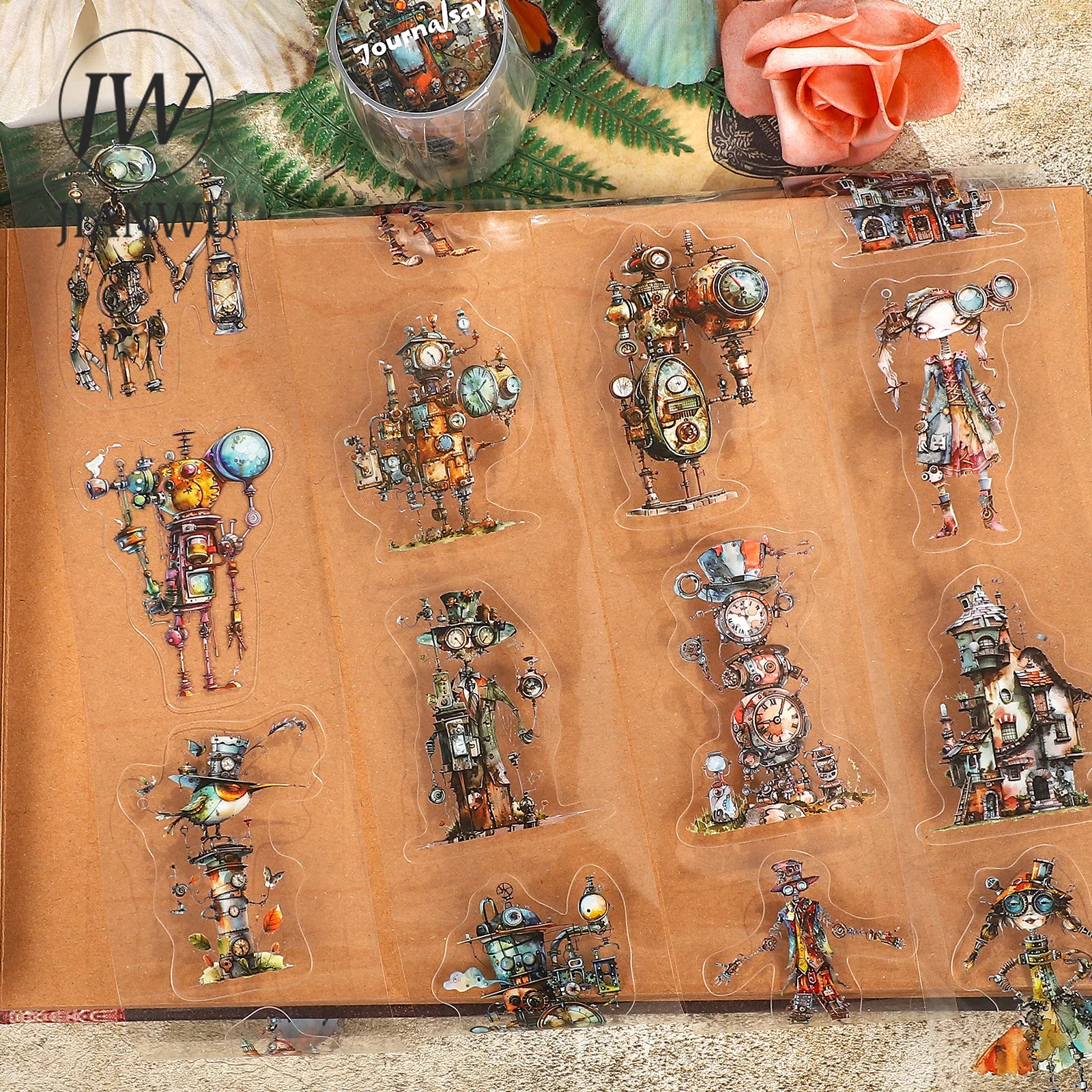 JIANWU 60mm*200cm Vintage Quiry Steampunk Landscape Material Collage Scrapbooking PET Tape Creative DIY Journal Stationery
JIANWU 60mm*200cm Vintage Quiry Steampunk Landscape Material Collage Scrapbooking PET Tape Creative DIY Journal Stationery