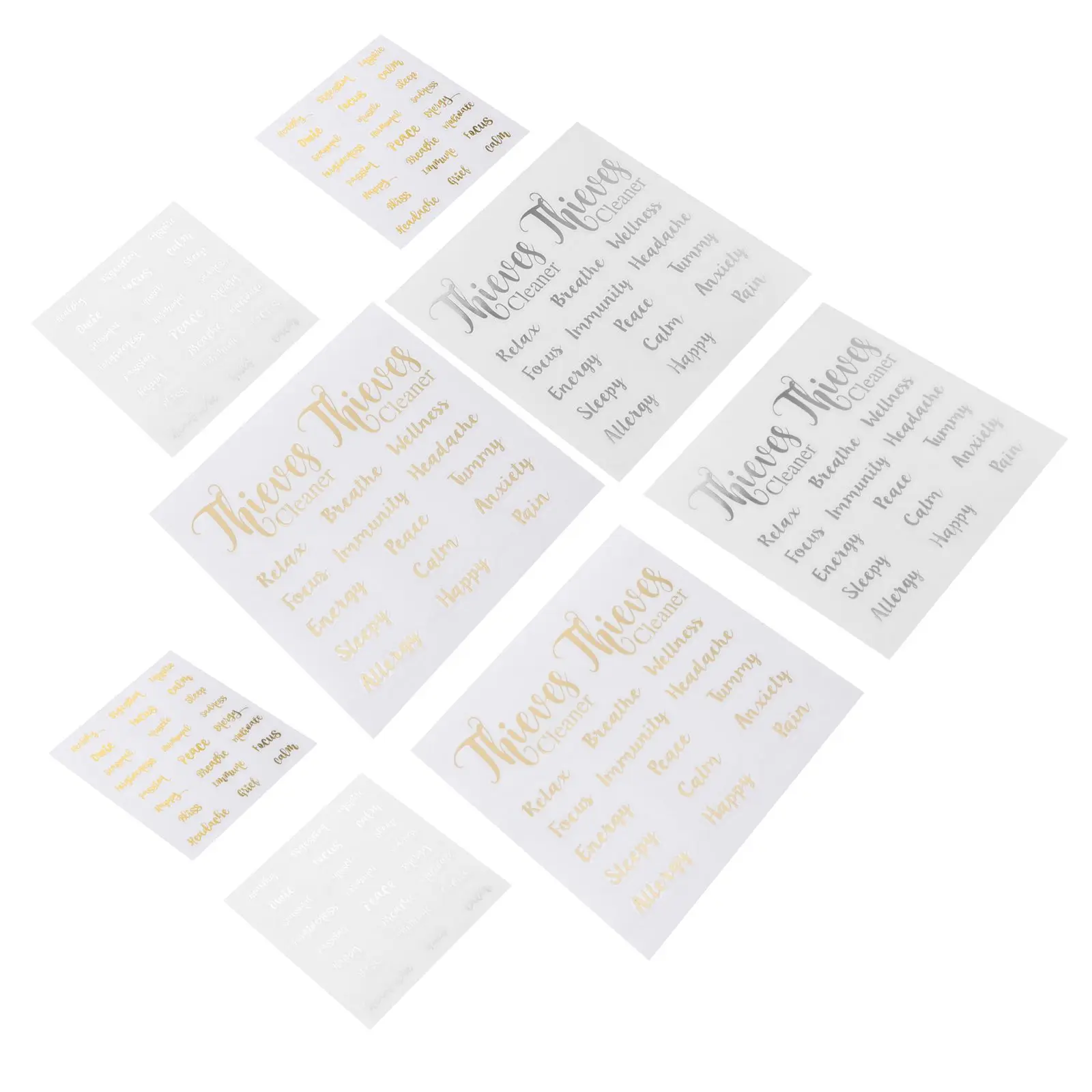 8 Sheets Essential Oil Bottle Stickers PVC Labels Adhesive Tags Aromatherapy Storage Container ganizing Folder
8 Sheets Essential Oil Bottle Stickers PVC Labels Adhesive Tags Aromatherapy Storage Container ganizing Folder