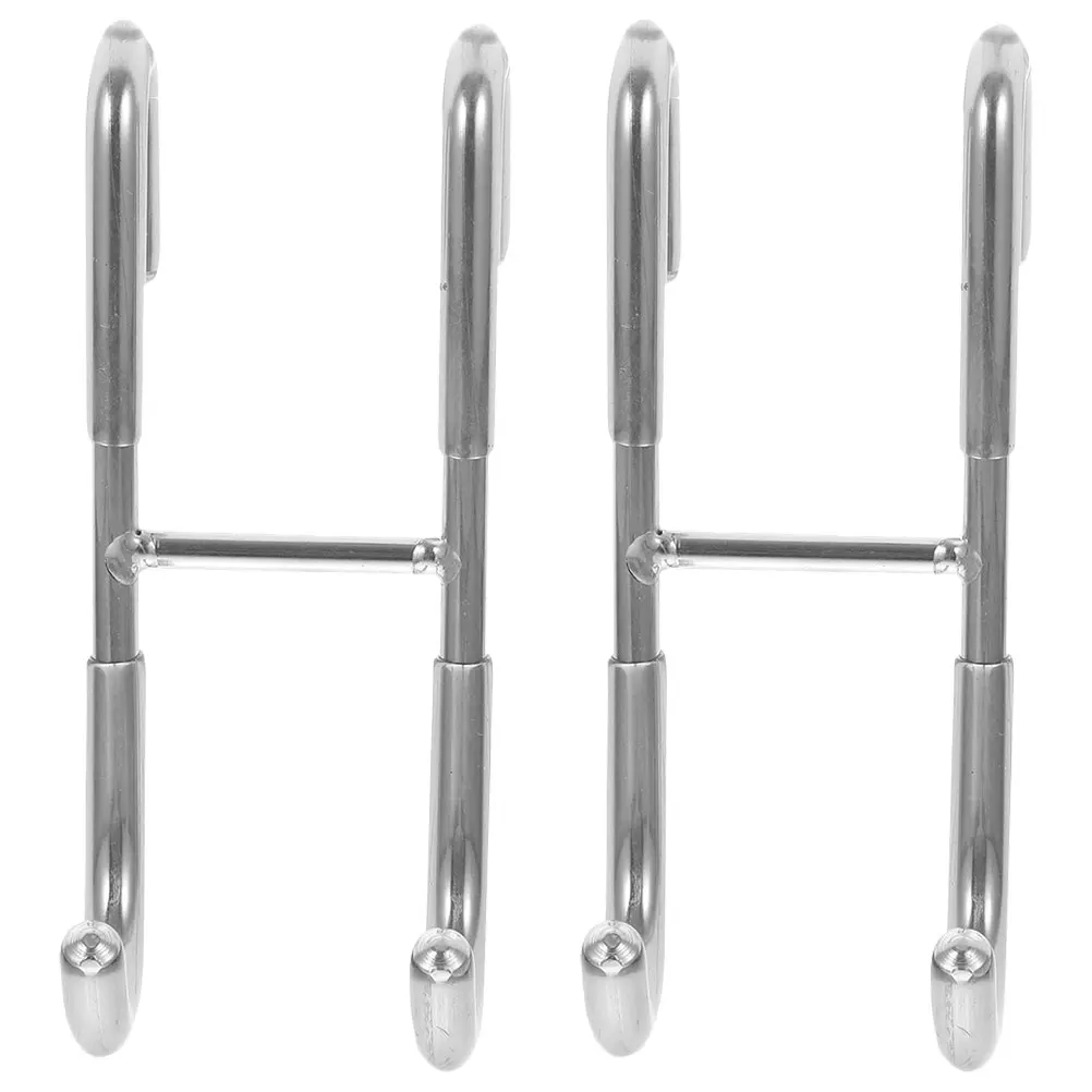 2Pcs Bathroom Hook 304 Stainless Steel Shower Door Hooks Silver Saver Over Door ganizer For Towels Robe Bathing
2Pcs Bathroom Hook 304 Stainless Steel Shower Door Hooks Silver Saver Over Door ganizer For Towels Robe Bathing
