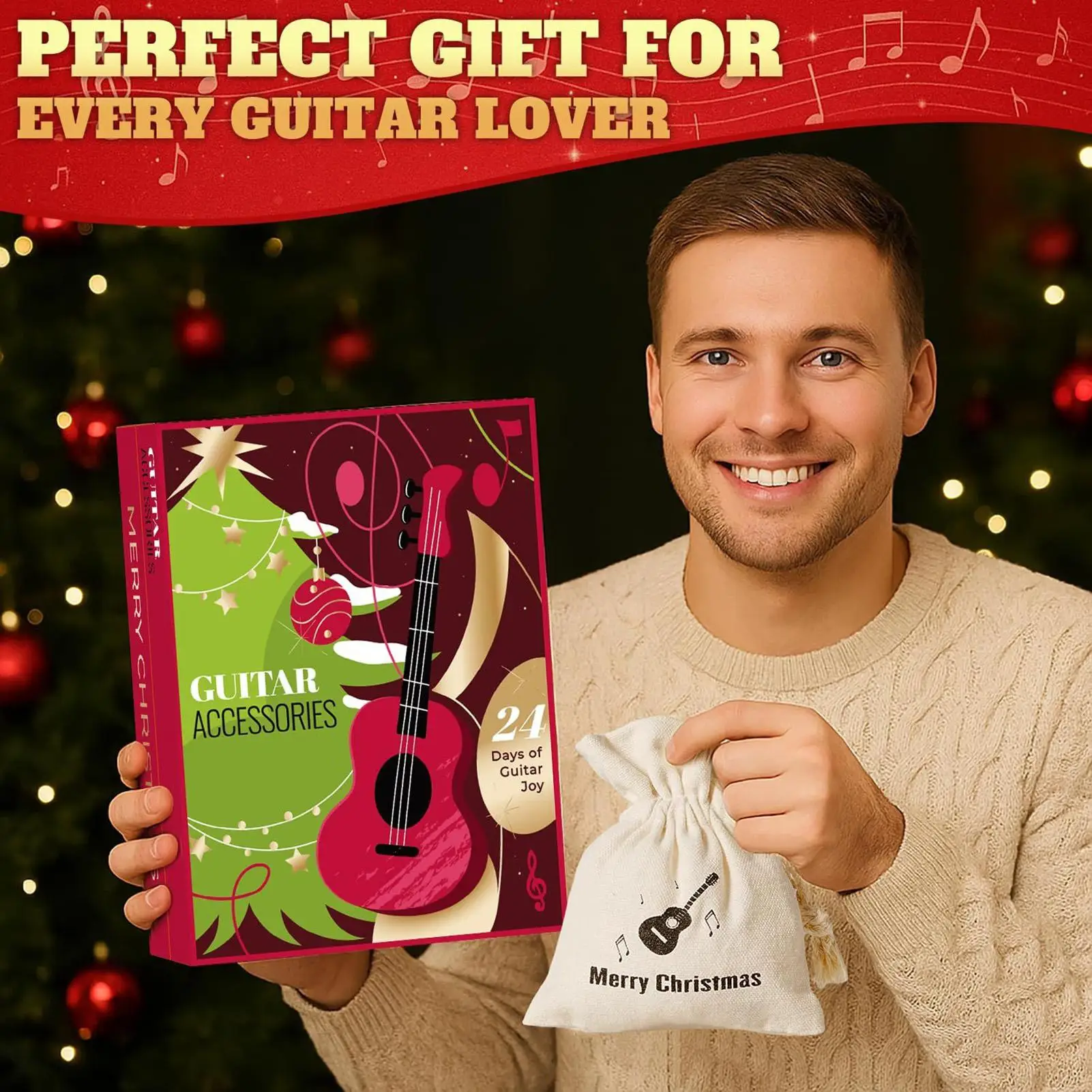 Christmas Countdown Calendar 24 Days Guitar Accessories Advent Guitar Picks For Adult Teen Music Lover Bass Ukulele Playing
Christmas Countdown Calendar 24 Days Guitar Accessories Advent Guitar Picks For Adult Teen Music Lover Bass Ukulele Playing