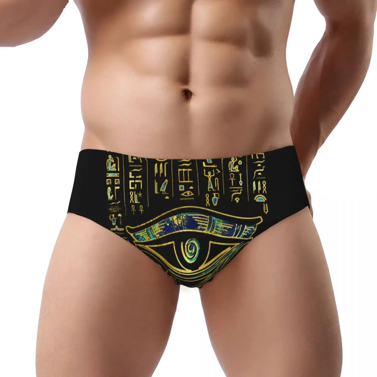 Custom Egyptian Eye Of Horus On Hieroglyphics Brief Panties Womens Breathable Stretch Underwear
Custom Egyptian Eye Of Horus On Hieroglyphics Brief Panties Womens Breathable Stretch Underwear