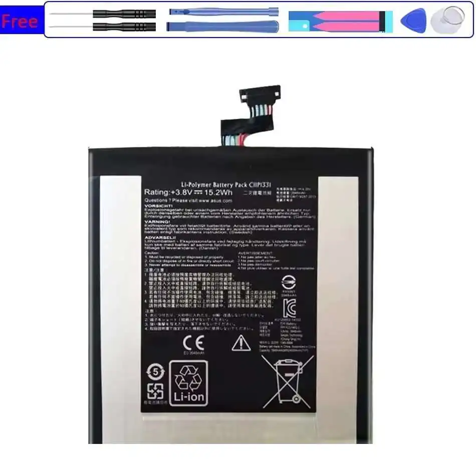C11P1331 Long-Lasting Performance Tablet Battery 3948mAh For Asus Fonepad 8 FE380CG
C11P1331 Long-Lasting Performance Tablet Battery 3948mAh For Asus Fonepad 8 FE380CG