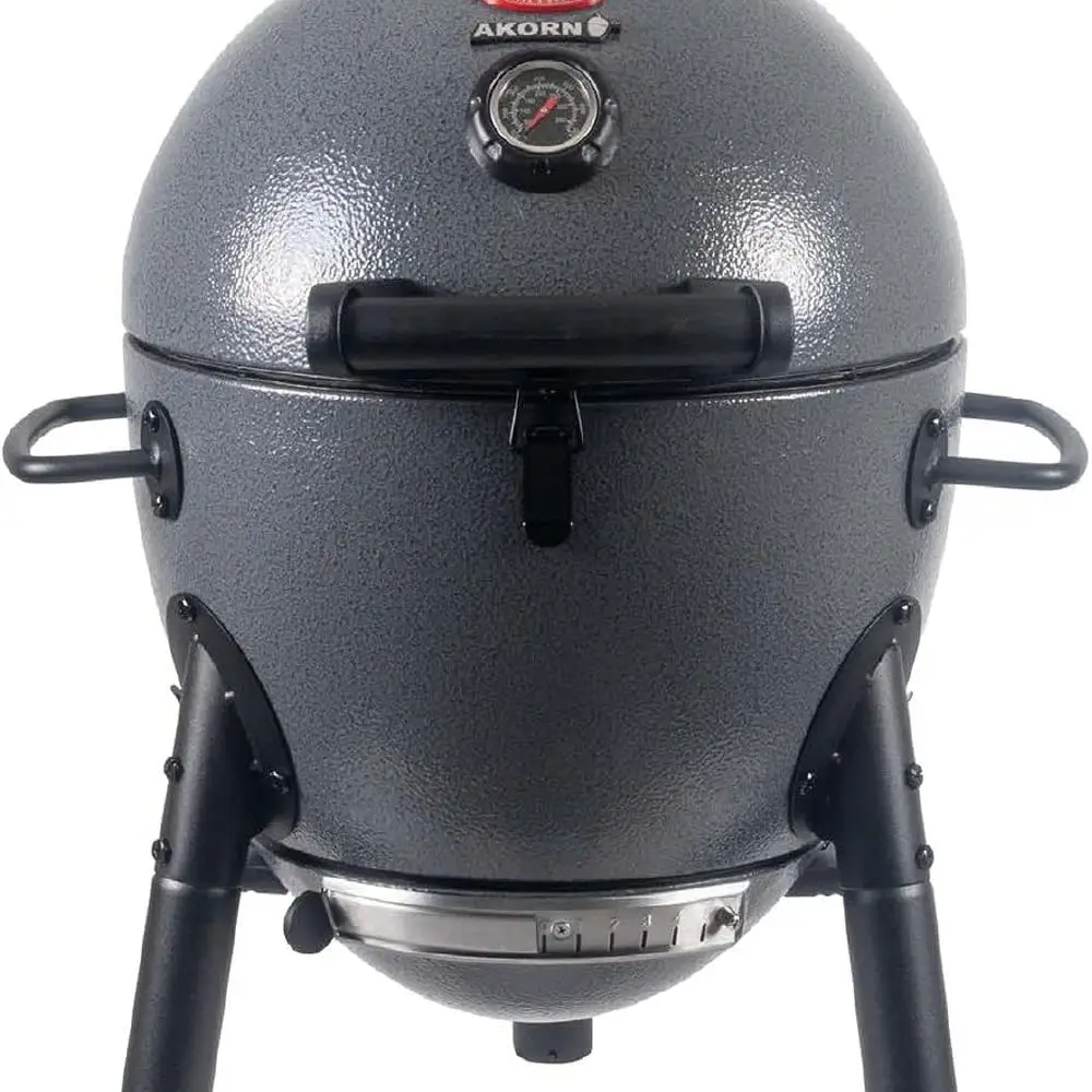® AKORN® Jr. Portable Kamado Charcoal Grill and Smoker with Cast Iron Grates and Locking Lid with 155 Cooking Square Inches in A
® AKORN® Jr. Portable Kamado Charcoal Grill and Smoker with Cast Iron Grates and Locking Lid with 155 Cooking Square Inches in A