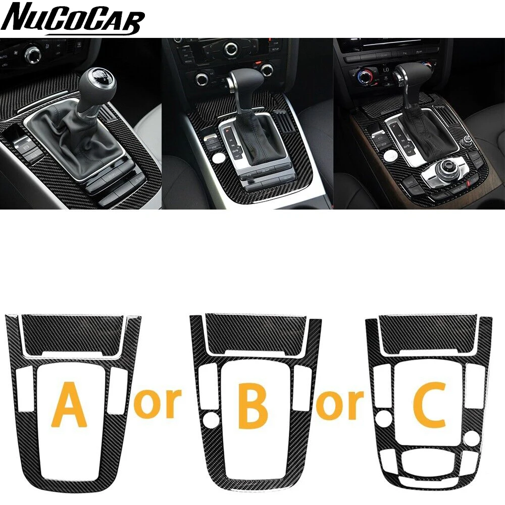 For Audi A4 A5 S4 S5 Q5 B8 8R 2009-2018 Carbon Fiber Gear Shift transmission Panel Car Interior Accessories Decorative Stickers
For Audi A4 A5 S4 S5 Q5 B8 8R 2009-2018 Carbon Fiber Gear Shift transmission Panel Car Interior Accessories Decorative Stickers