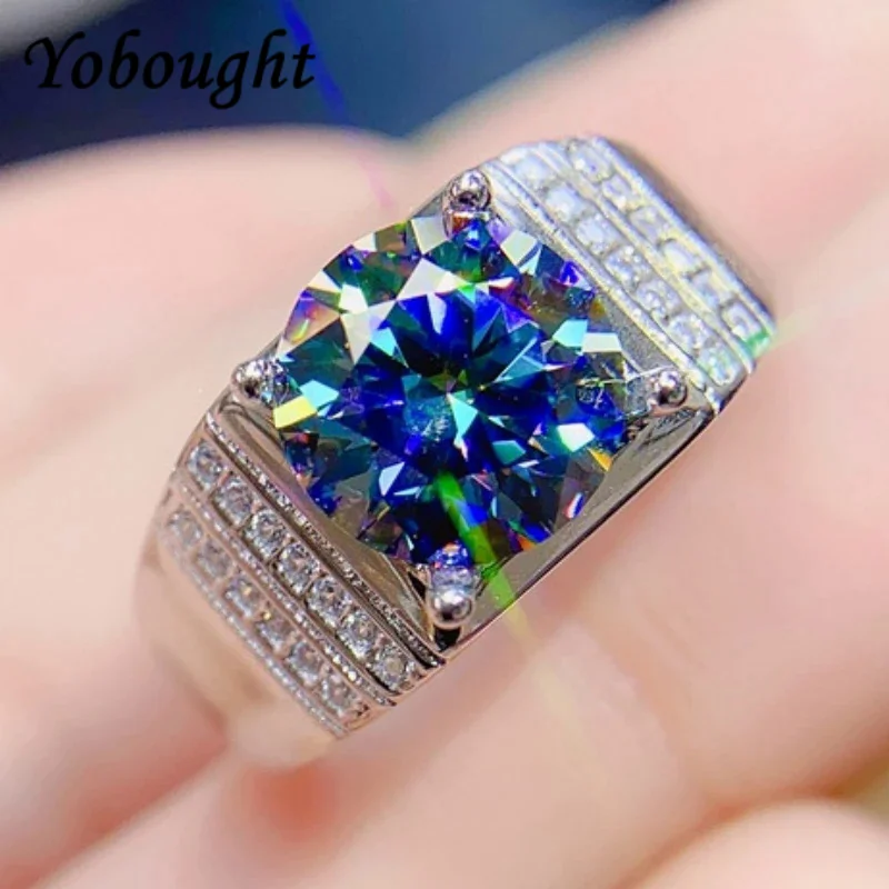 100% S925 Silver Jewelry 3 Carat Men'S Mosan Diamond Ring In 5 Colors Personalized Classic Fashion Free Shipping
100% S925 Silver Jewelry 3 Carat Men'S Mosan Diamond Ring In 5 Colors Personalized Classic Fashion Free Shipping