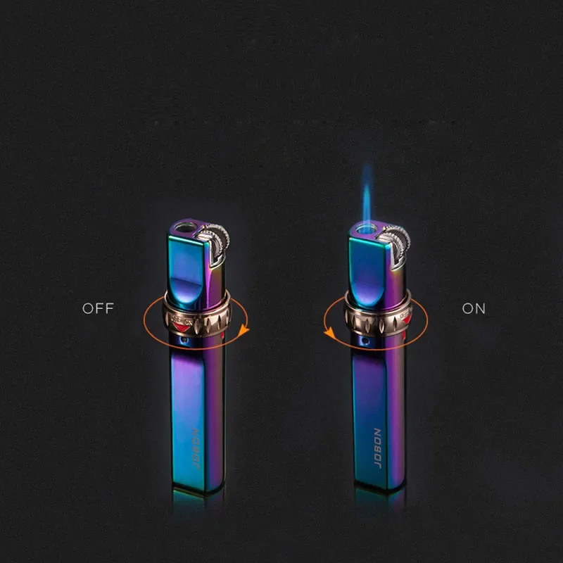 2025 new striped gas torch lighter jet windproof metal lighter portable striped flint lighter
2025 new striped gas torch lighter jet windproof metal lighter portable striped flint lighter