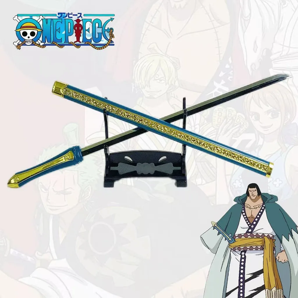 10-дюймовая модель катаны из аниме One Piece, реплика, реквизит для косплея, коллекционный предмет, украшение из сплава, декоративный аксессуар, подарок
10-дюймовая модель катаны из аниме One Piece, реплика, реквизит для косплея, коллекционный предмет, украшение из сплава, декоративный аксессуар, подарок