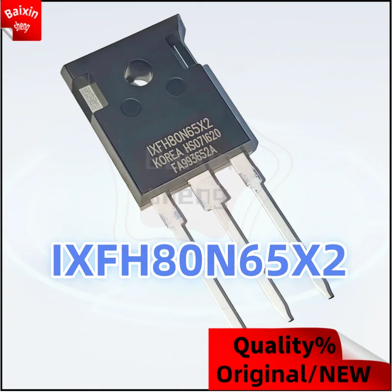 5-10PCS Brand new quality IXFH80N65X2 TO-247 650V/80A MOSFET Imported spot goods
5-10PCS Brand new quality IXFH80N65X2 TO-247 650V/80A MOSFET Imported spot goods