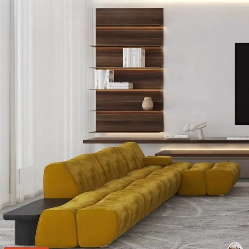 Bamboo sofa Italian minimalist living room module combination sofa
Bamboo sofa Italian minimalist living room module combination sofa