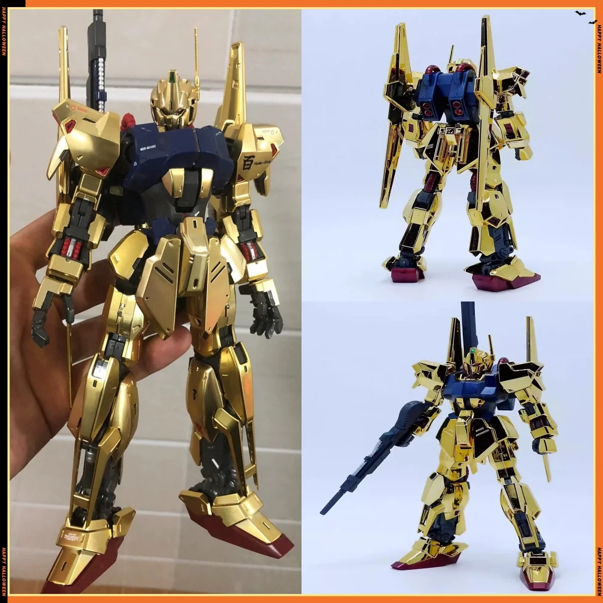 JMS Hayaku Shiki HG 1/144 MSN-00100 REVIVE Electroplate Gold Model Movable Joints Collectible Robot Mecha Kits Toys Gifts
JMS Hayaku Shiki HG 1/144 MSN-00100 REVIVE Electroplate Gold Model Movable Joints Collectible Robot Mecha Kits Toys Gifts