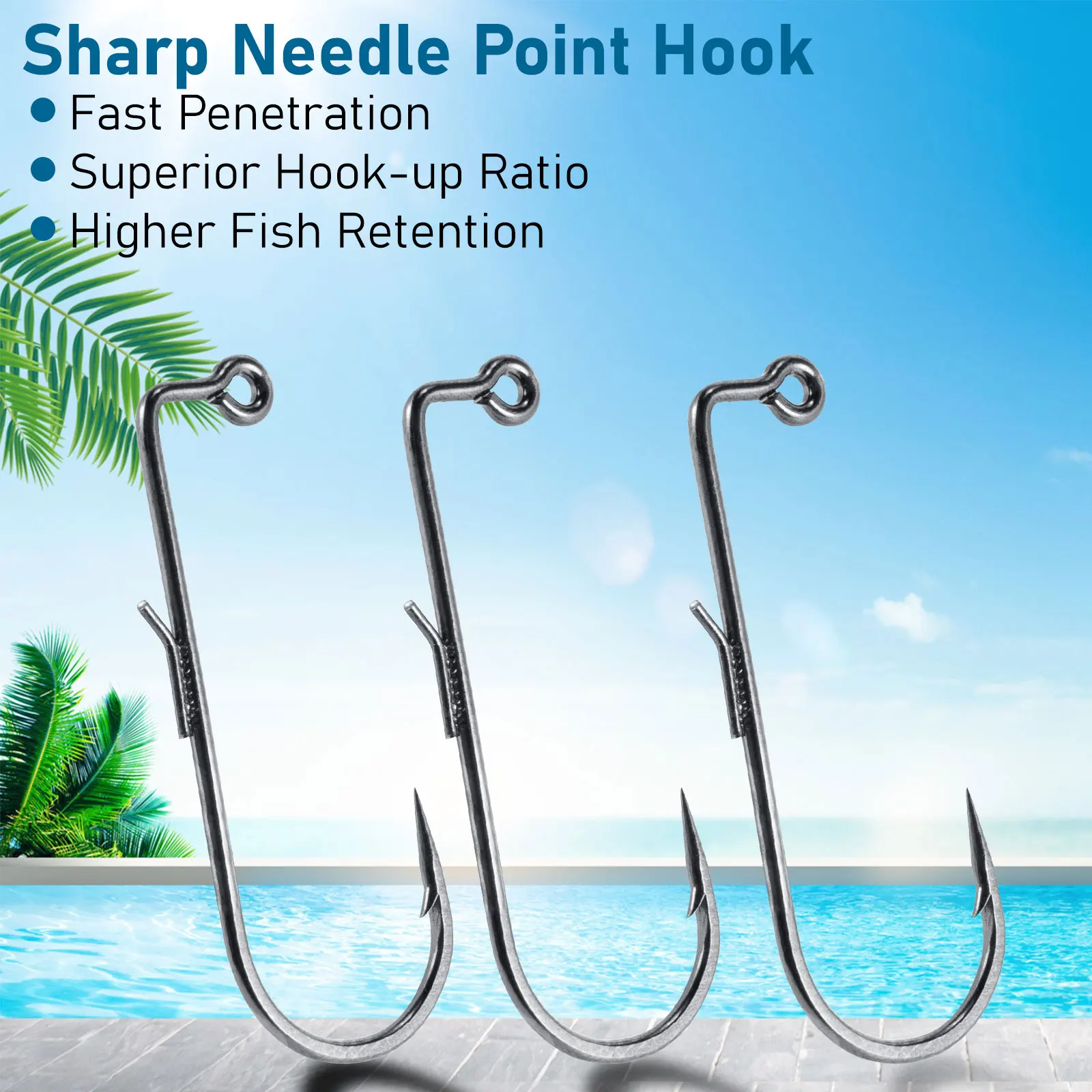 30pcs 90 Degree Jig Hooks Baitholder Fishing Hook with Wire Keeper Round Bend Aberdeen Long Shank Hook Worm Hook
30pcs 90 Degree Jig Hooks Baitholder Fishing Hook with Wire Keeper Round Bend Aberdeen Long Shank Hook Worm Hook