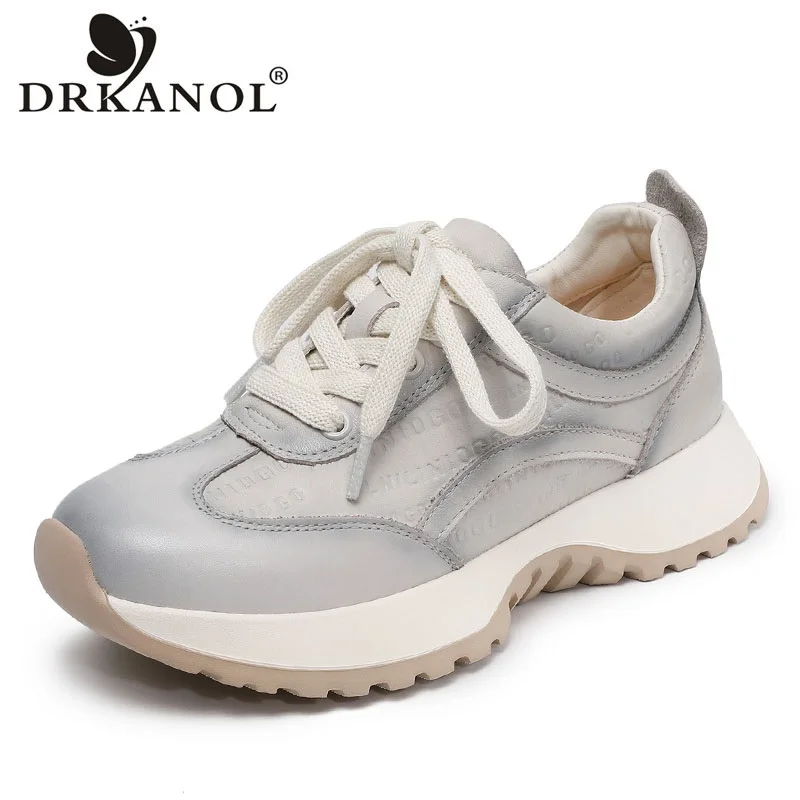 DRKANOL 2026 Весенние женские повседневные кроссовки на толстой подошве, новый дизайн, из натуральной кожи, на массивной платформе, на шнуровке, в стиле «папины туфли»
DRKANOL 2026 Весенние женские повседневные кроссовки на толстой подошве, новый дизайн, из натуральной кожи, на массивной платформе, на шнуровке, в стиле «папины туфли»