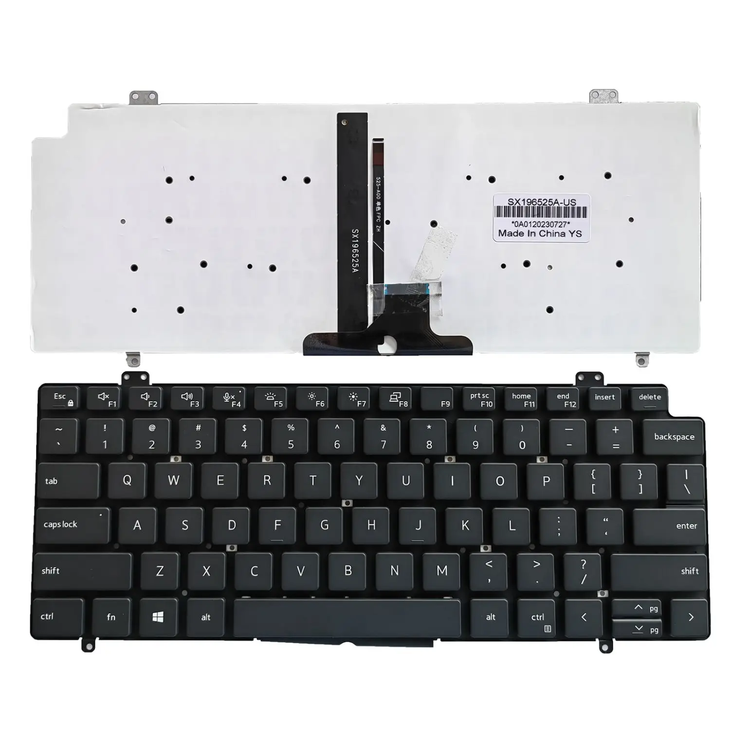 US Laptop Keyboard for DELL Latitude 7410, 7410 2-in-1 0JWN6W HDHYV 0HDHYV no pointer with backlight
US Laptop Keyboard for DELL Latitude 7410, 7410 2-in-1 0JWN6W HDHYV 0HDHYV no pointer with backlight