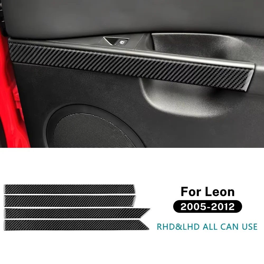 Для Seat Leon 2005 2006 2007 2008 2009 2010 2011 2012 Наклейка из настоящего мягкого углеродного волокна LHD RHD Внутренняя дверная панель автомобиля Аксессуары
Для Seat Leon 2005 2006 2007 2008 2009 2010 2011 2012 Наклейка из настоящего мягкого углеродного волокна LHD RHD Внутренняя дверная панель автомобиля Аксессуары