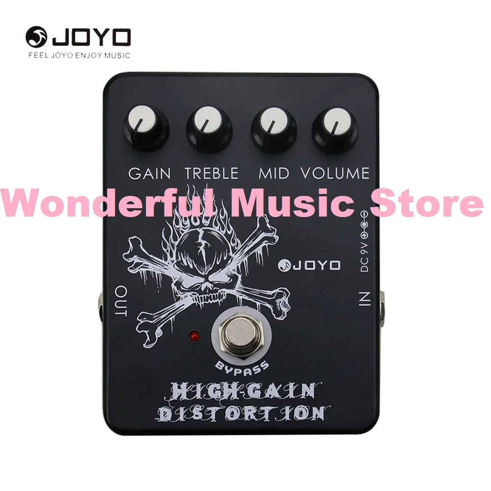 JOYO JF-04 Эффект педали с высоким коэффициентом искажения от переменного/постоянного тока хрустящий до тяжелого металла Педальный эффект для электрической гитары True Bypass
JOYO JF-04 Эффект педали с высоким коэффициентом искажения от переменного/постоянного тока хрустящий до тяжелого металла Педальный эффект для электрической гитары True Bypass