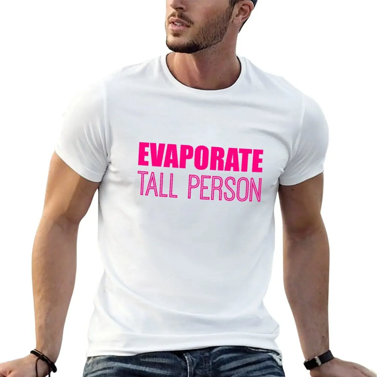 Evaporate Tall Person in pink T-Shirt essential t shirt Blouse mens shirts graphic tee
Evaporate Tall Person in pink T-Shirt essential t shirt Blouse mens shirts graphic tee