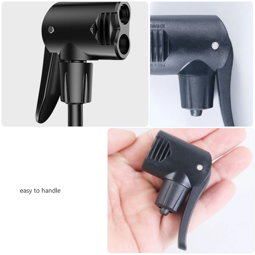 3 pcs Bike Accessories Air Pump Nozzles Adapter Gas Head Dual Valve for Inflator Motorcycle Pumps Black Plastic Bicycle Inflate
3 pcs Bike Accessories Air Pump Nozzles Adapter Gas Head Dual Valve for Inflator Motorcycle Pumps Black Plastic Bicycle Inflate