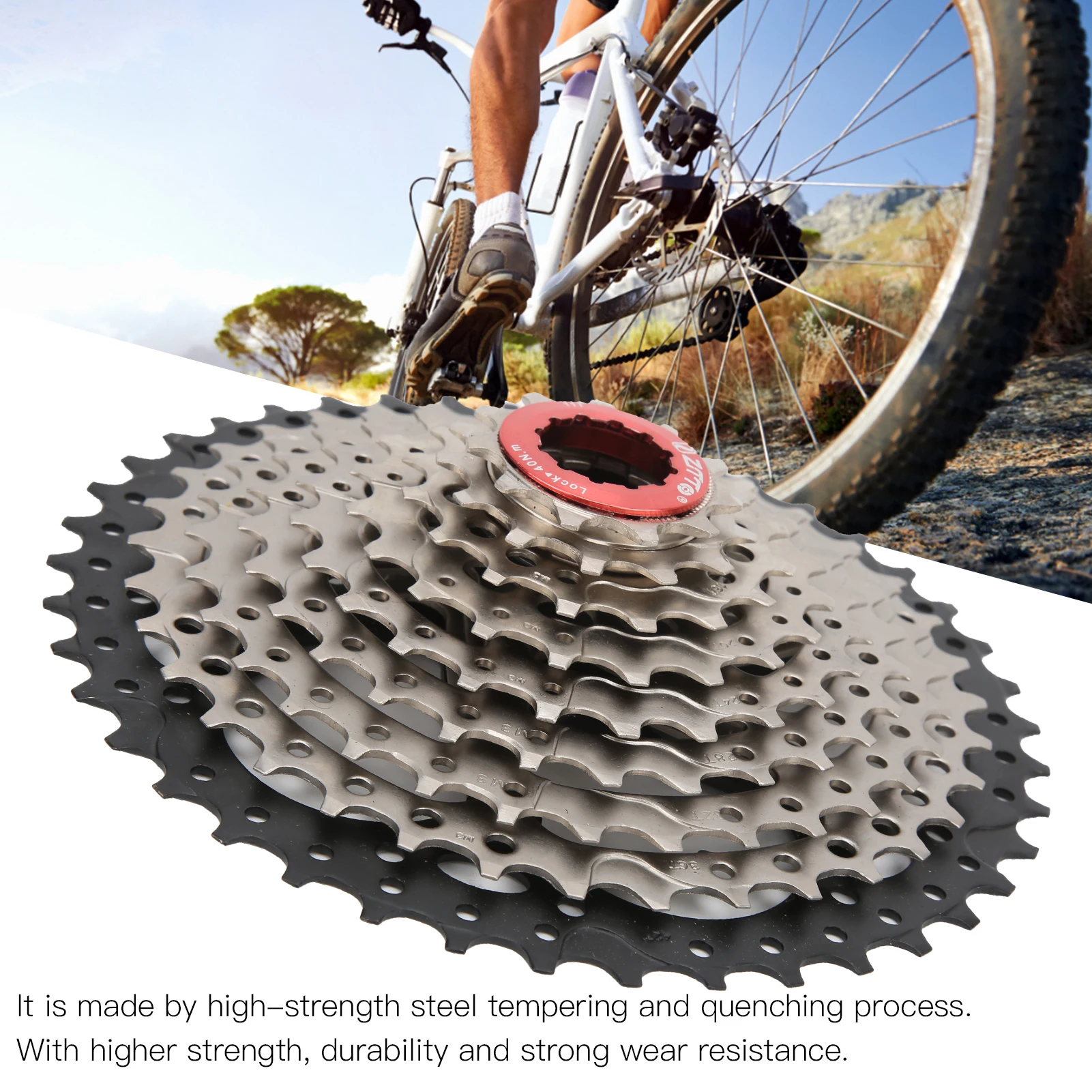 ZTTO 9 Speed Cassette 11‑42T Mountain Bike Freewheel Cassette Sprocket Easy Using Brand New High Quality for Road Bicycle
ZTTO 9 Speed Cassette 11‑42T Mountain Bike Freewheel Cassette Sprocket Easy Using Brand New High Quality for Road Bicycle